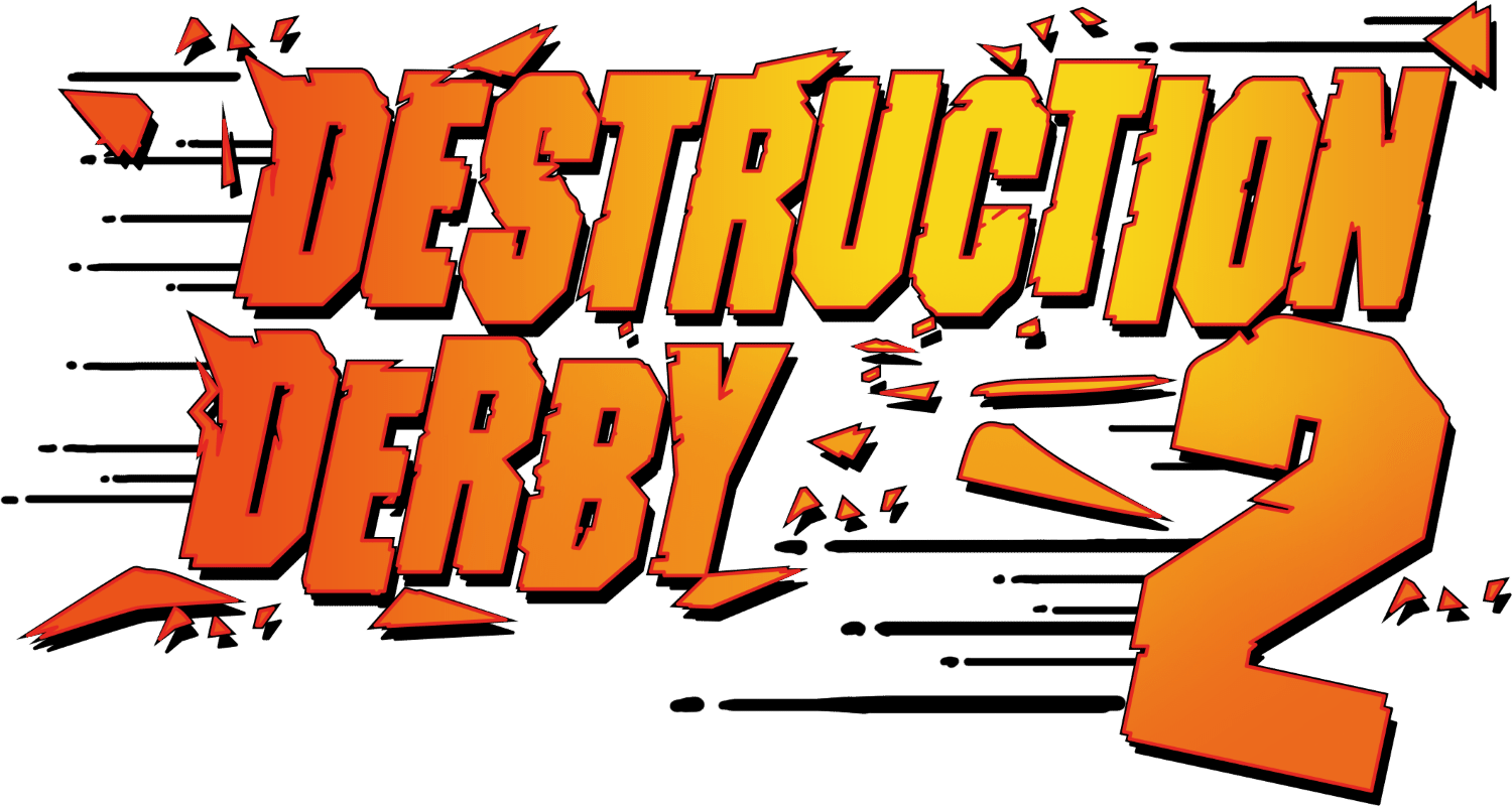 Destruction Derby 2 logo for Playstation